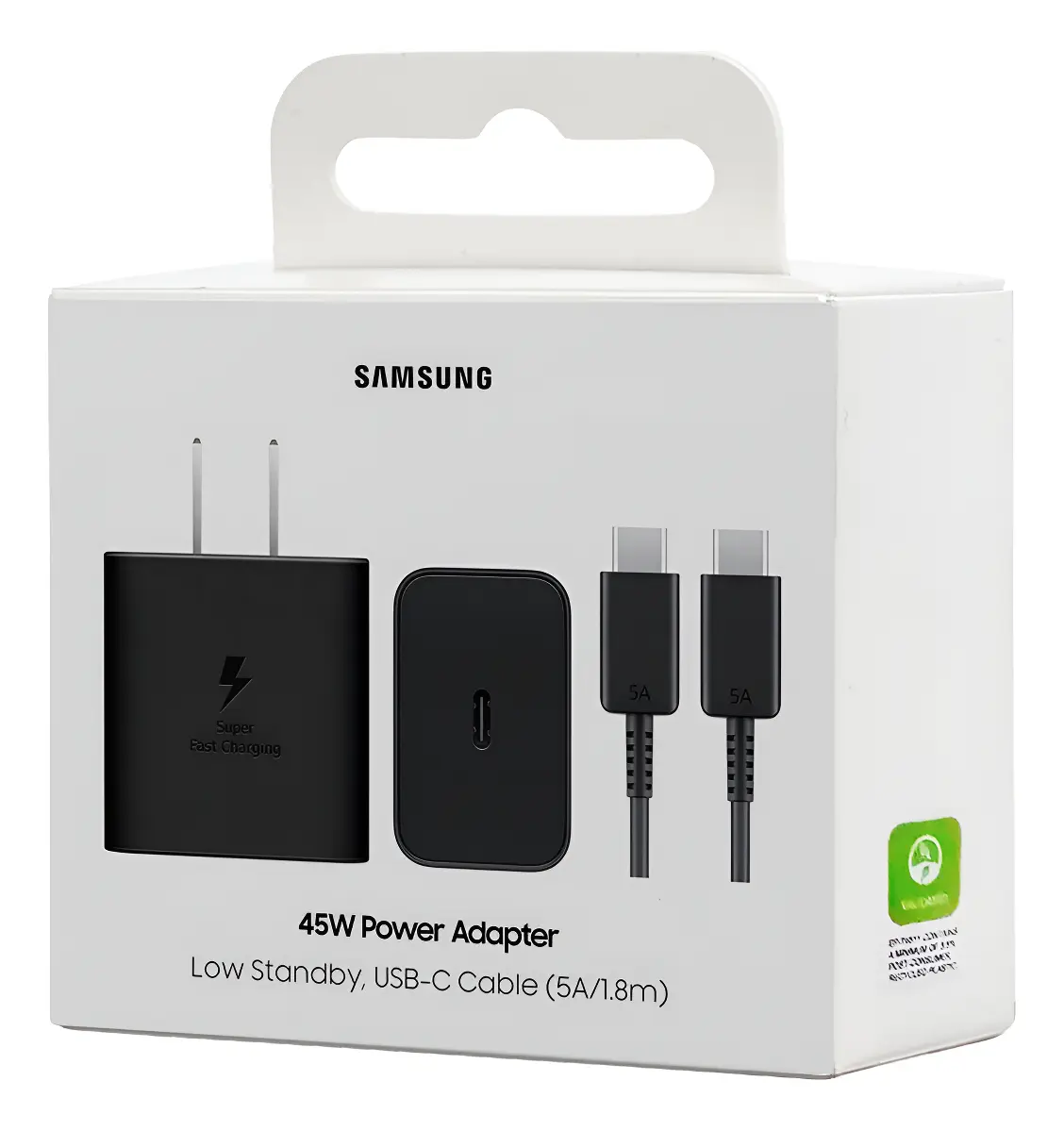 CARGADOR SAMSUNG 45W USB-C Orig + Cable 1.8m