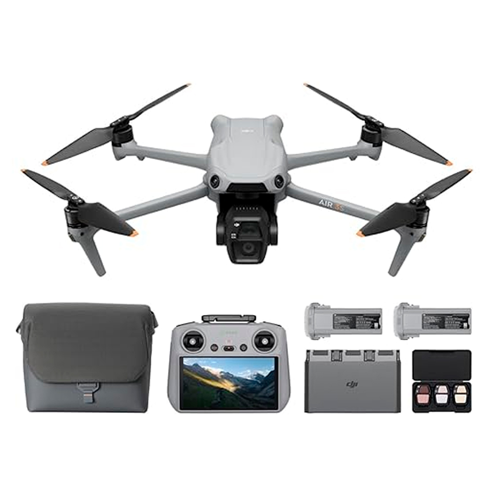 DRONE DJI AIR 3S (RC2) + FLY MORE COMBO